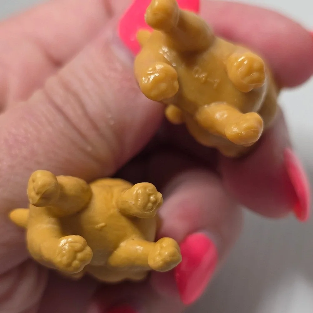 Mattel Barbie Puppy Dog Figures Set of‎ 4 Tan Golden Fair Vintage Accessory